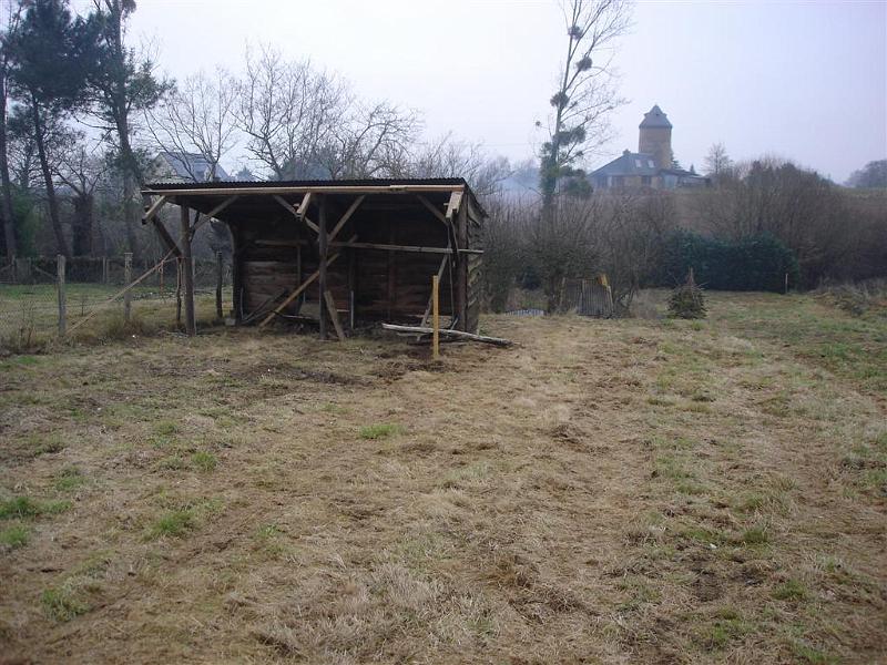 cabane descendue sur remorque de Armand